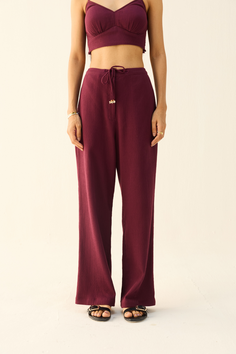 Shore Side Organic Cotton Trousers cotton by Sui for women Worldwide