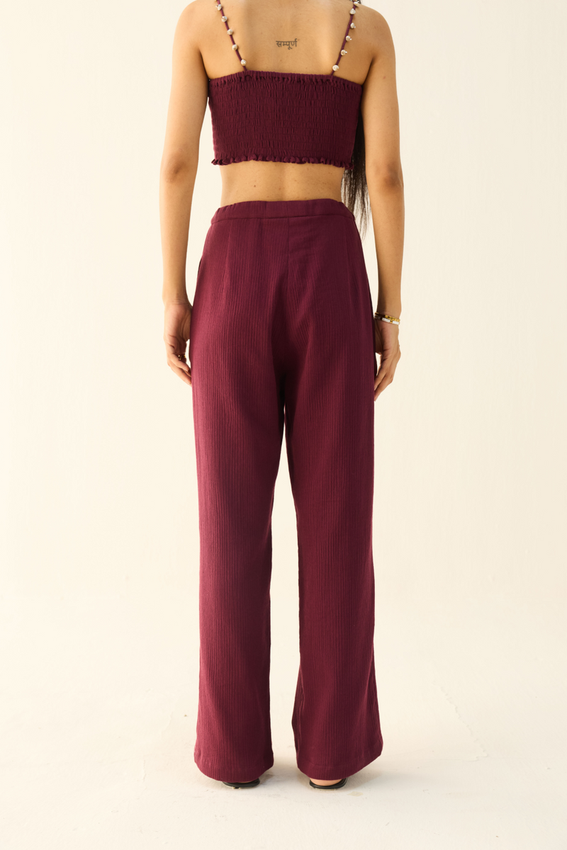 Shore Side Organic Cotton Trousers cotton by Sui for women Worldwide