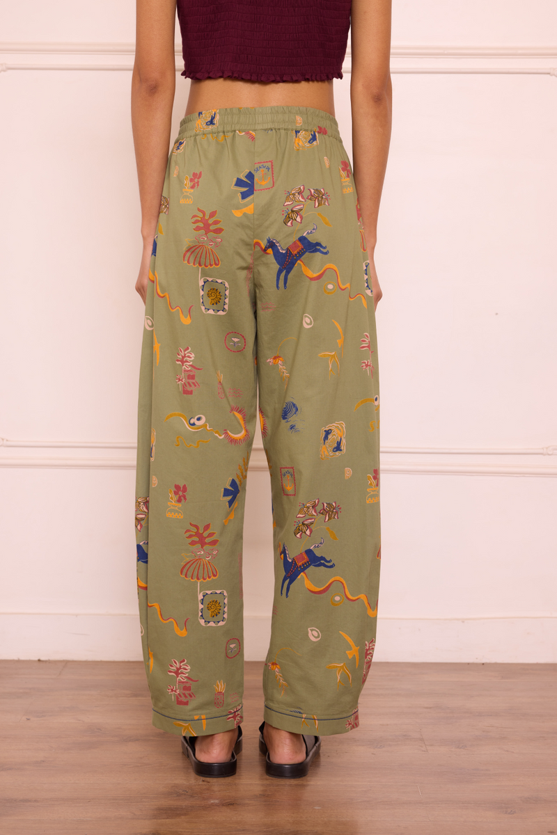 Shoreline Organic Cotton Trousers cotton by SUI for women Worldwide