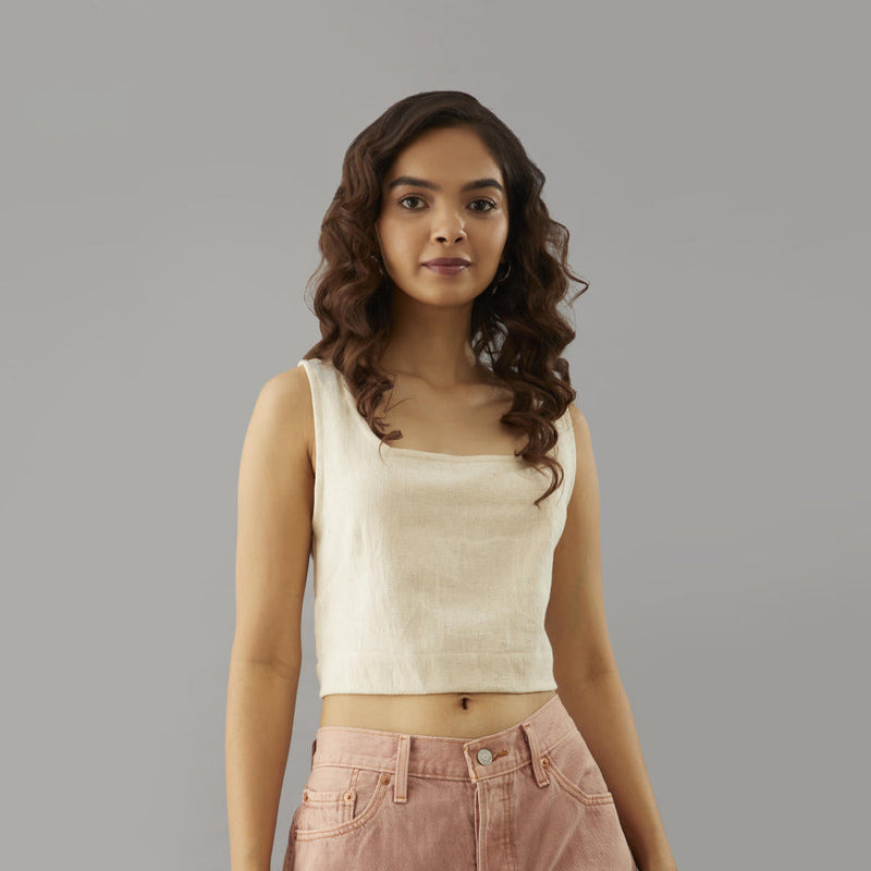 Sia Crop Top cotton by Moborr for women Worldwide