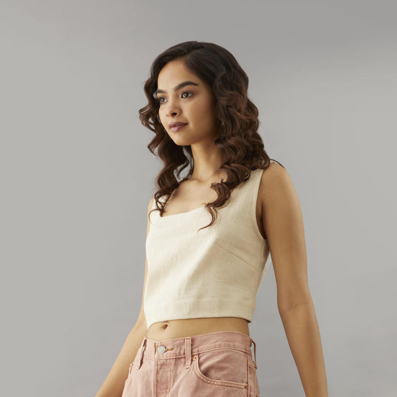 Sia Crop Top cotton by Moborr for women Worldwide