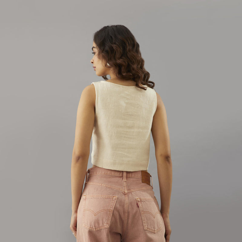 Sia Crop Top cotton by Moborr for women Worldwide