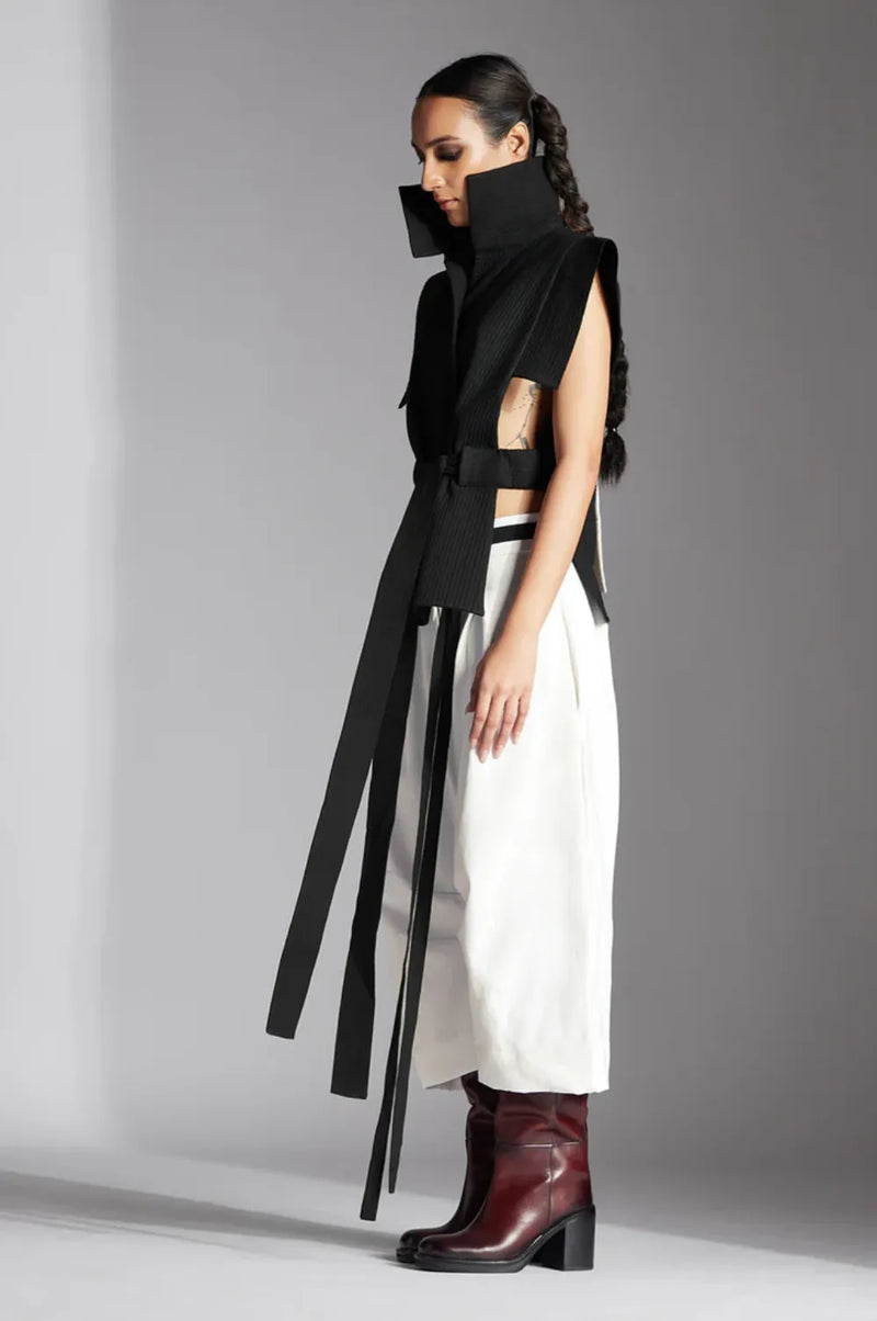 Sora Jacket in Black cotton by Chola in black color for women Worldwide