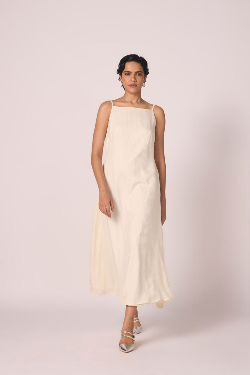 Spica Off White Silk Slip Dress silk by The Summer House for women Worldwide