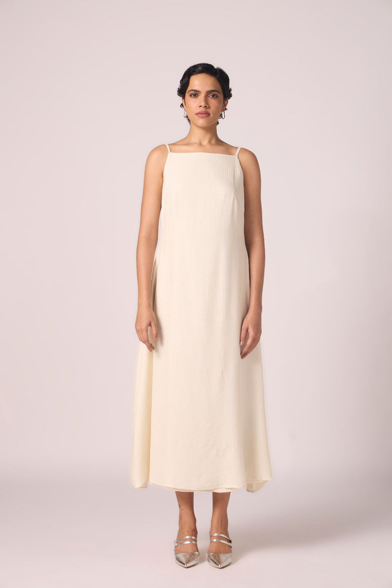 Spica Off White Silk Slip Dress silk by The Summer House for women Worldwide