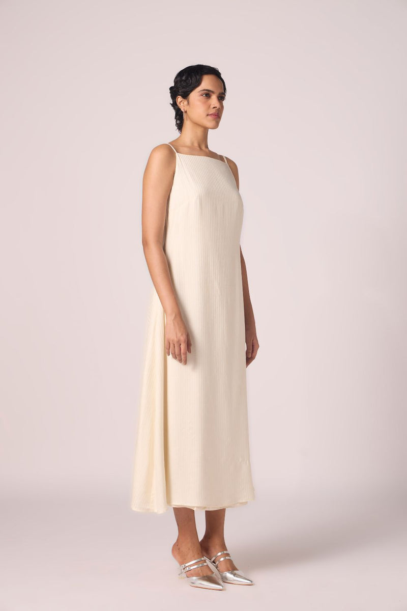 Spica Off White Silk Slip Dress silk by The Summer House for women Worldwide