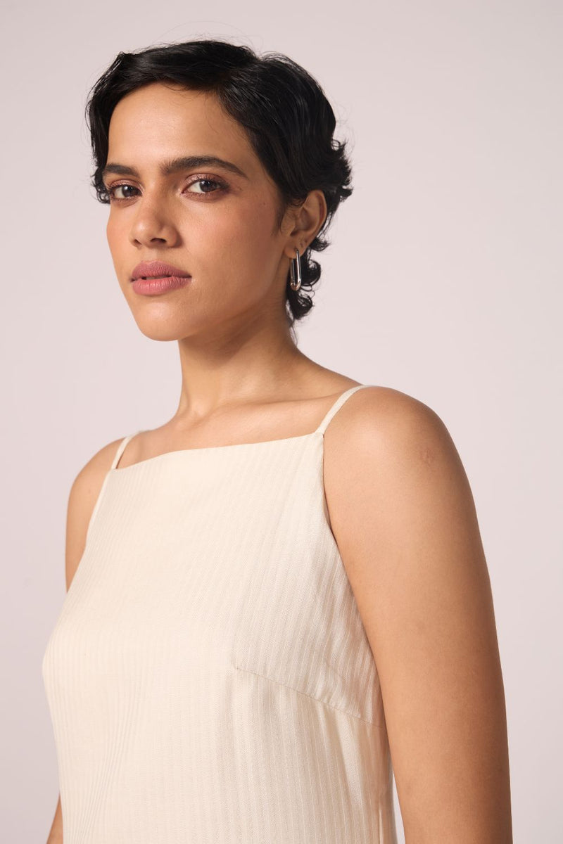 Spica Off White Silk Slip Dress silk by The Summer House for women Worldwide
