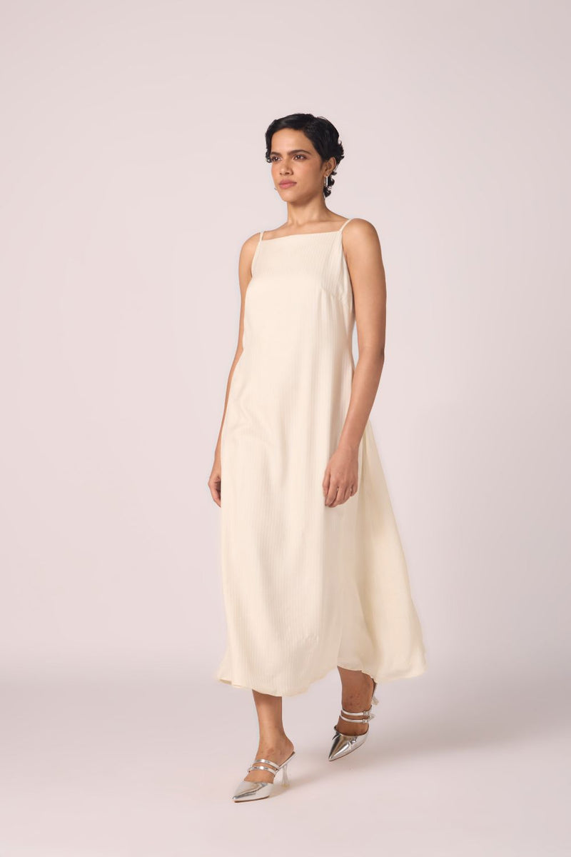 Spica Off White Silk Slip Dress silk by The Summer House for women Worldwide