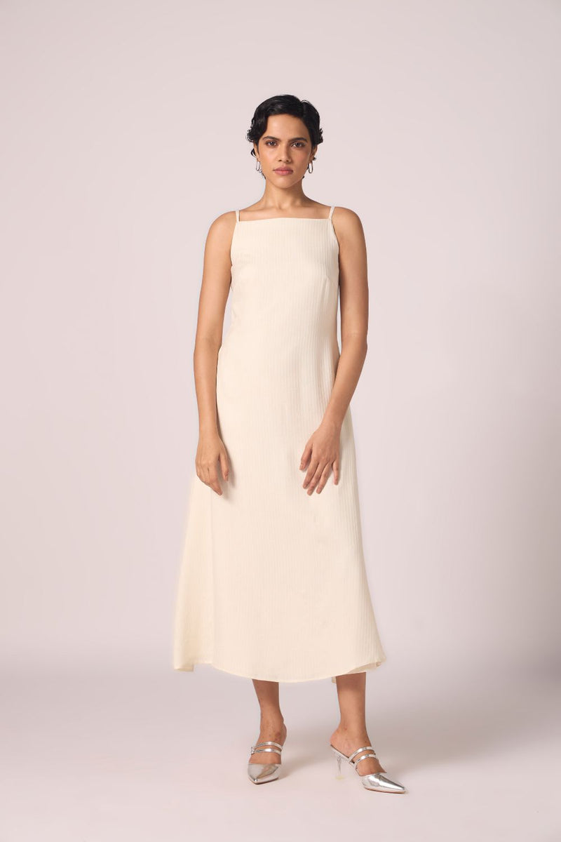 Spica Off White Silk Slip Dress silk by The Summer House for women Worldwide