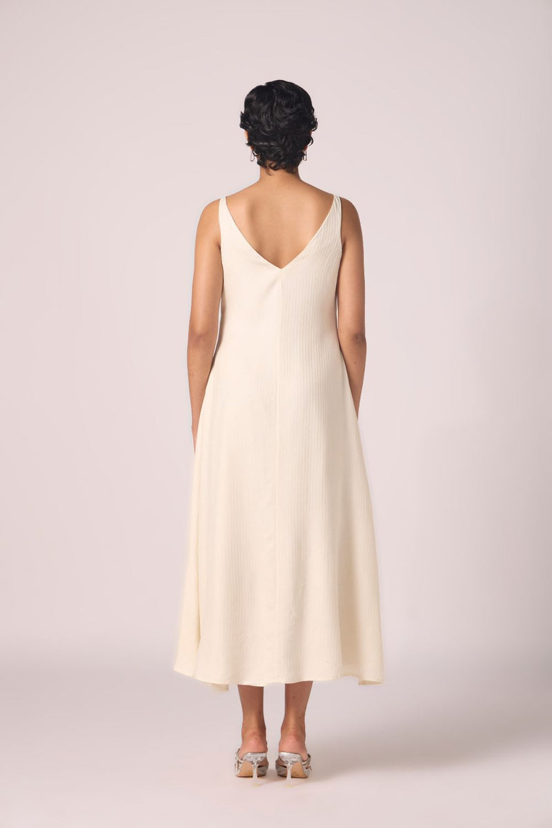 Spica Off White Silk Slip Dress silk by The Summer House for women Worldwide