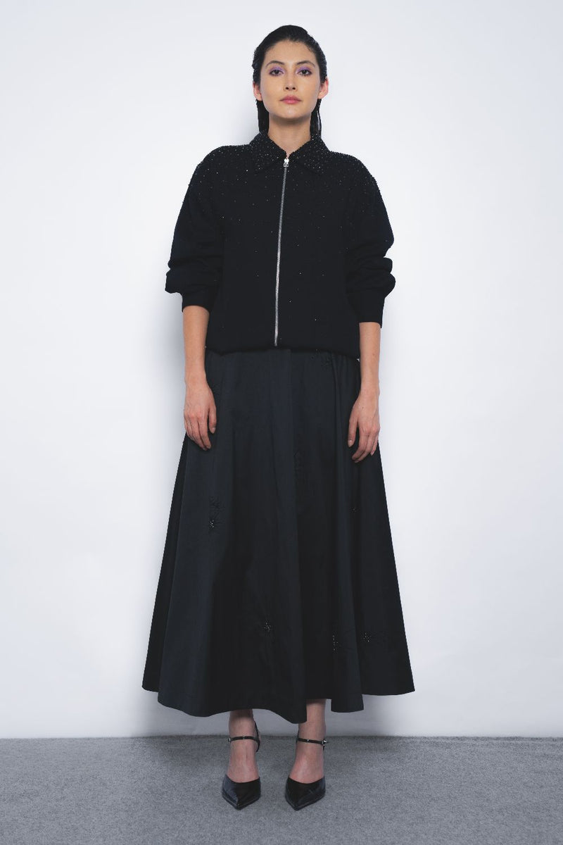 Stargaze Jacket - Black by Leh Studios in black color for women Worldwide