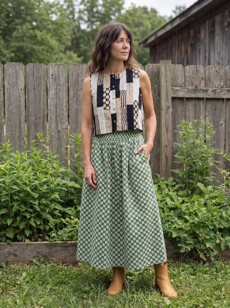 Stitch & Stitch Top mul by World of Crow in multi color for women Worldwide