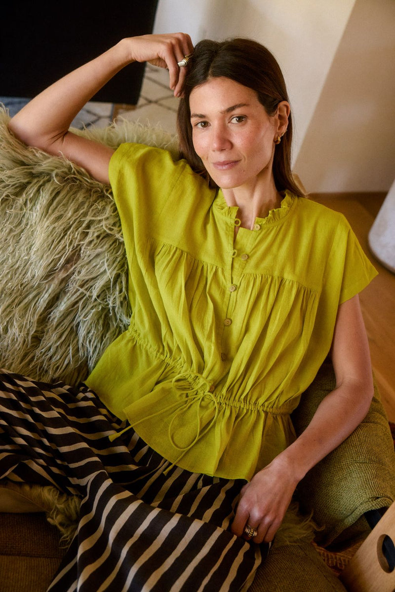 Studio Gather Top – Citron