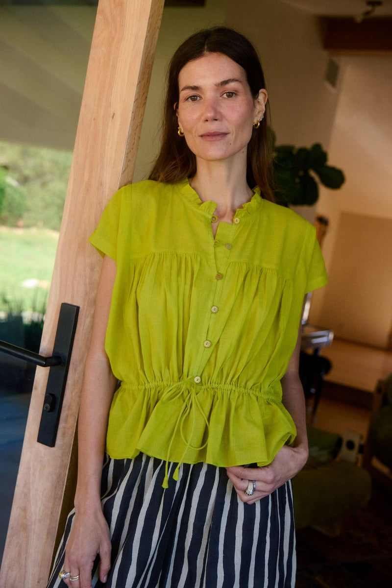 Studio Gather Top – Citron