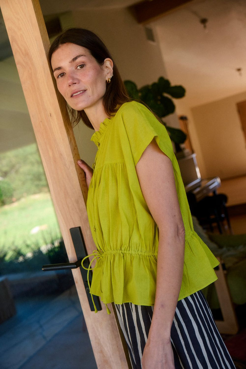 Studio Gather Top – Citron