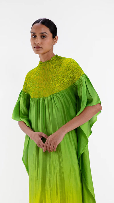 SECTOR KAFTAN - GREEN/LIME