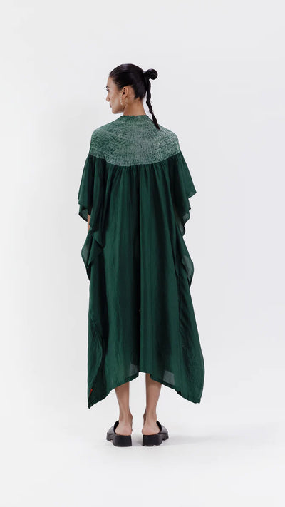 SECTOR KAFTAN - BOTTLE GREEN