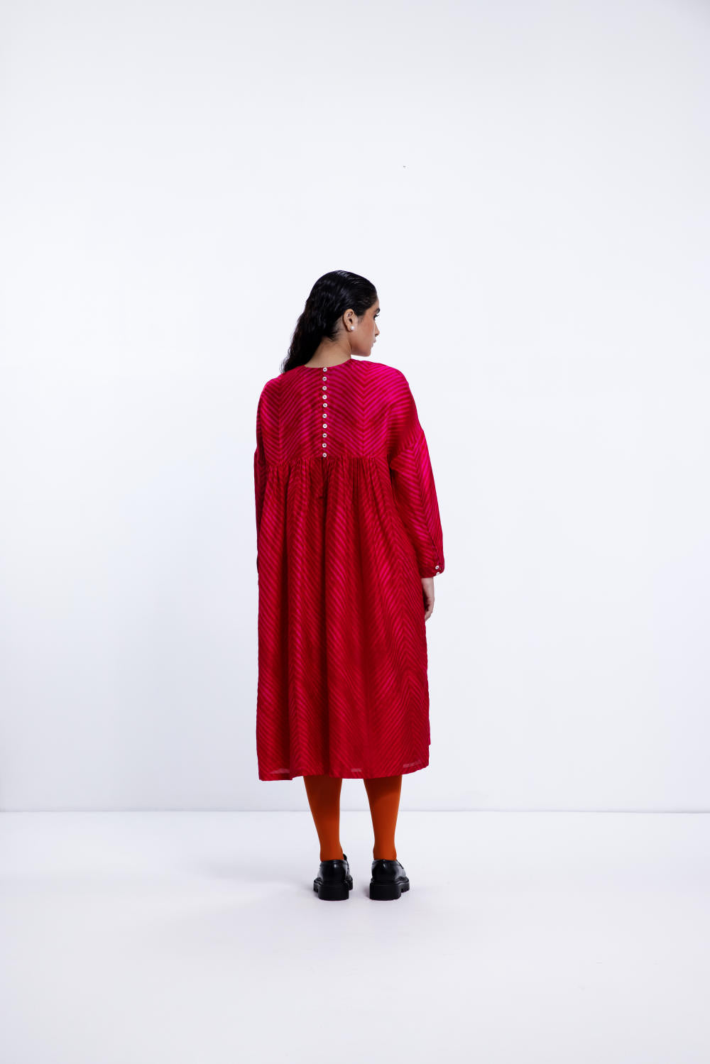 THE SEA DRESS - RANI/RED