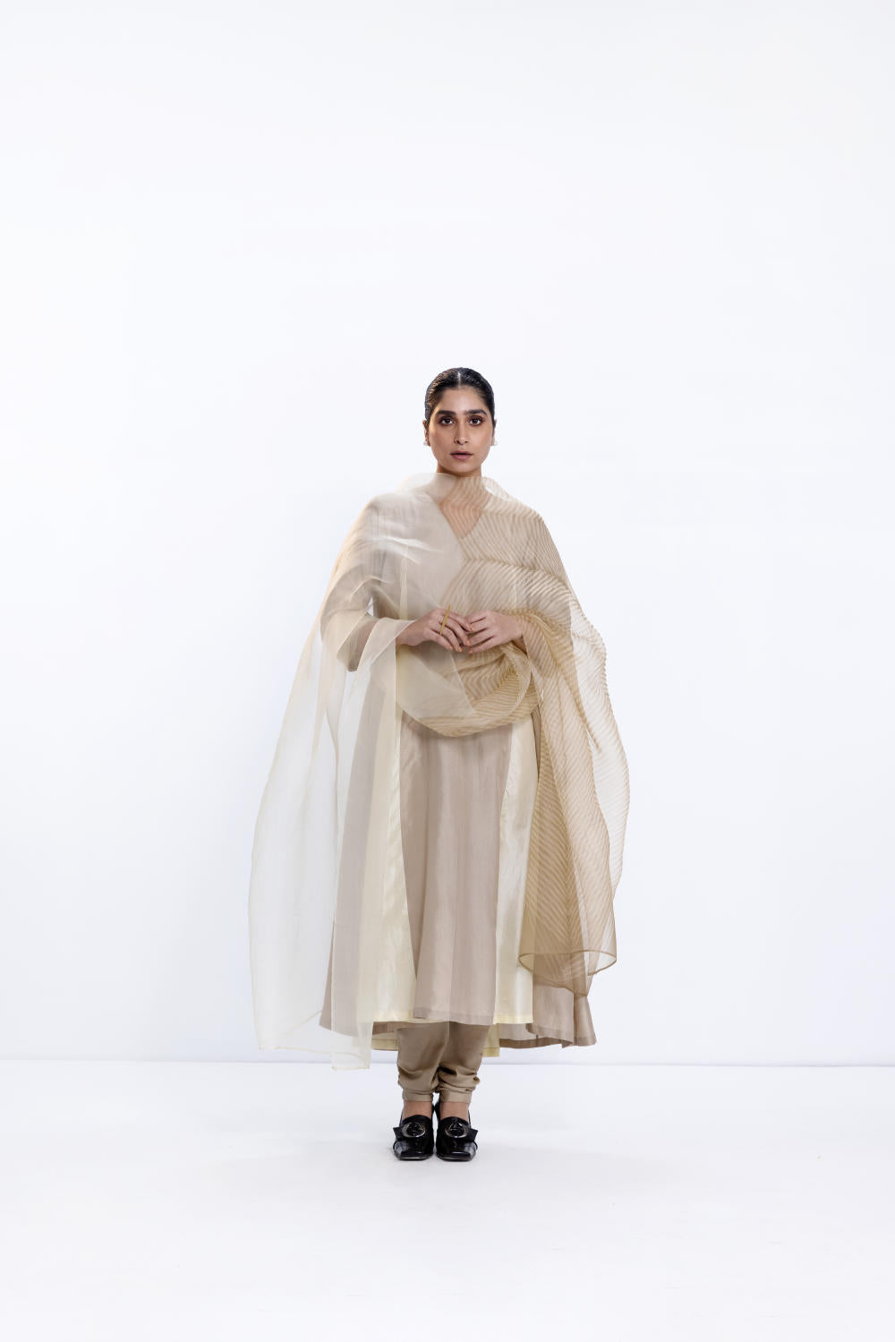 THE SEA PEAK DUPATTA - BEIGE