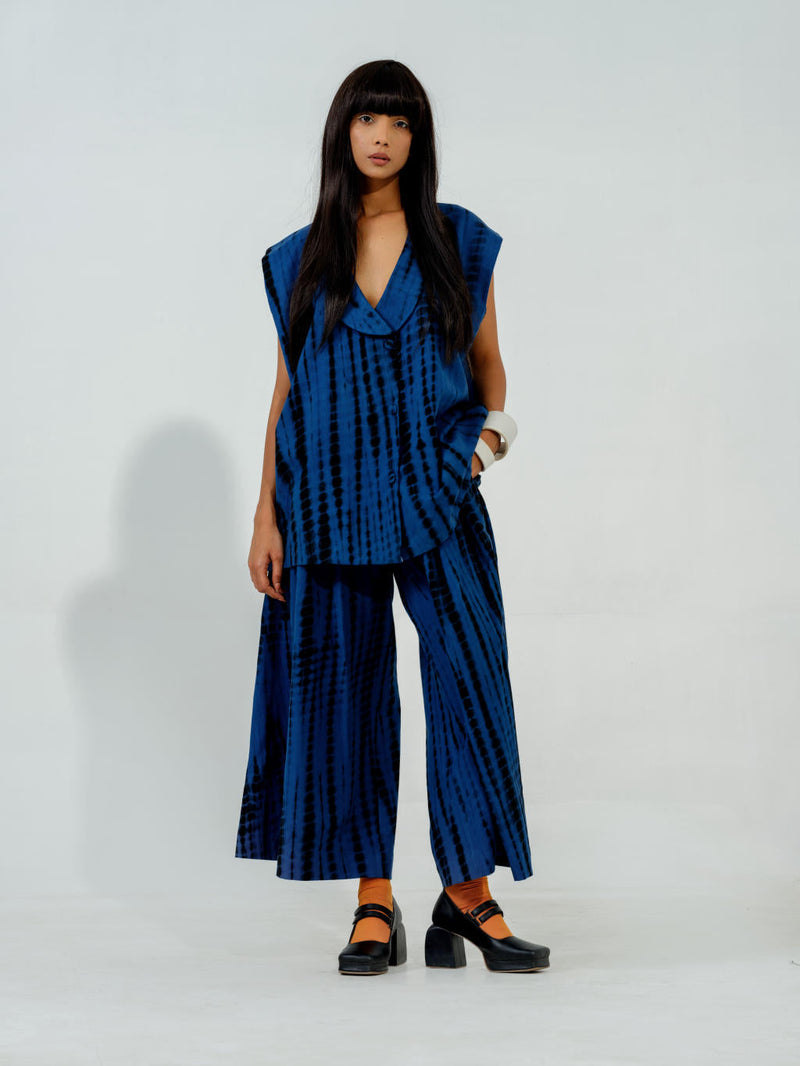 Sugar Jacket cotton matty jackets and overlays by Stoique in blue for women Worldwide