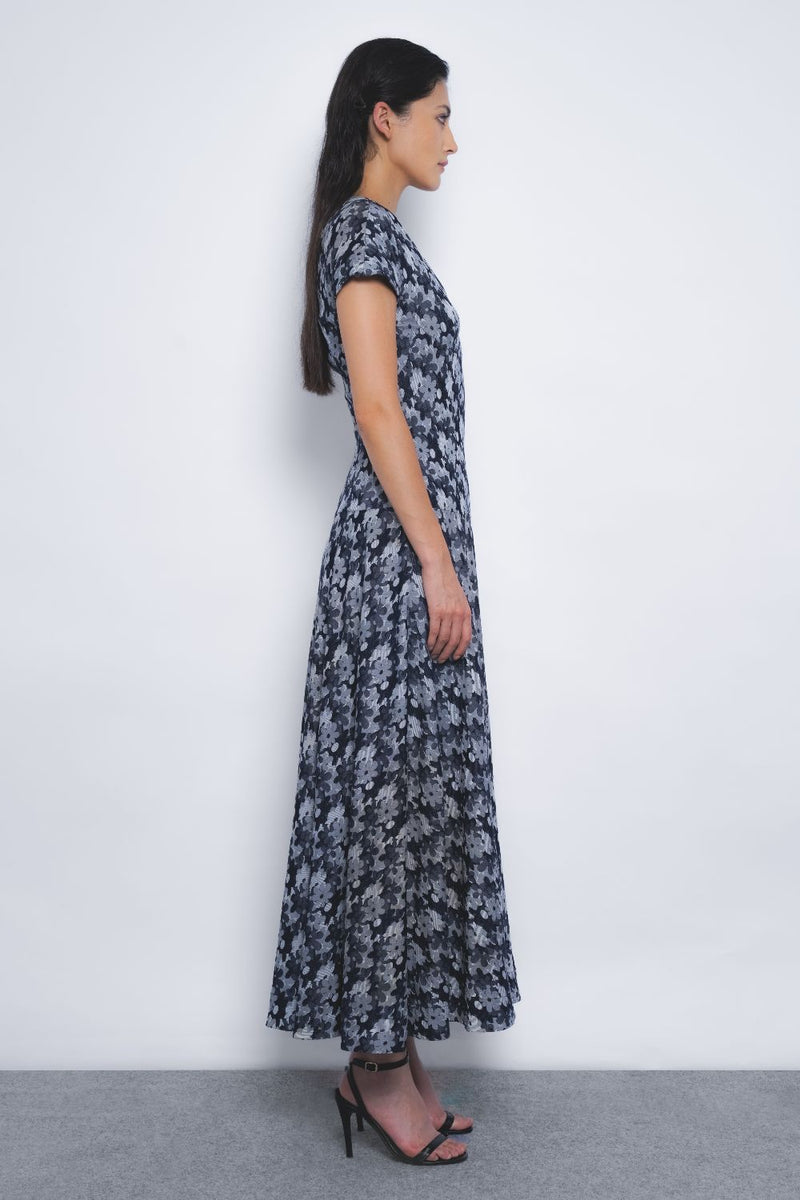 Sumiere Dress - Indigo mul by Leh Studios in multi color for women Worldwide