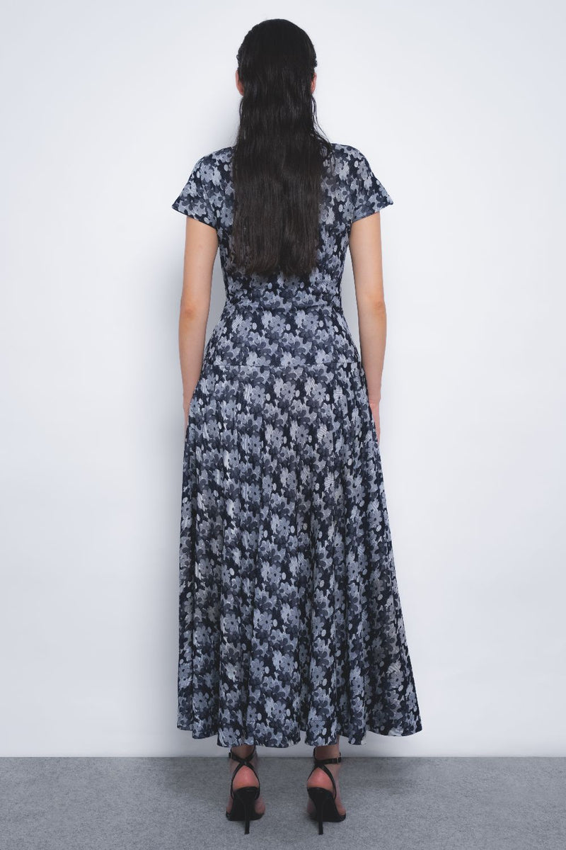 Sumiere Dress - Indigo mul by Leh Studios in multi color for women Worldwide