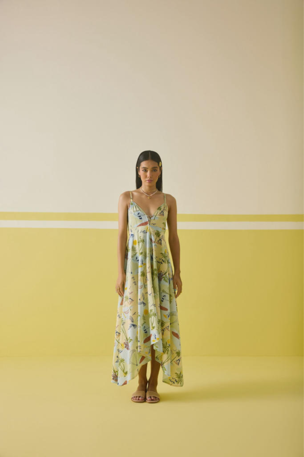 Summer Sea Lyocell Dress