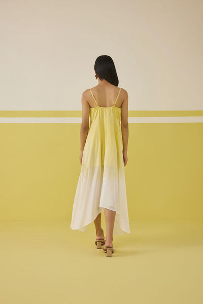 Sunshine Sea Lyocell Maxi Dress