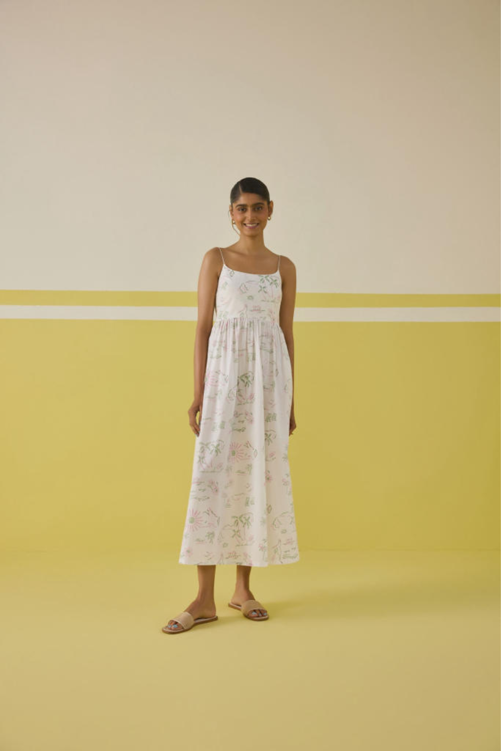 Sweet Sunshine Organic Cotton Maxi Dress