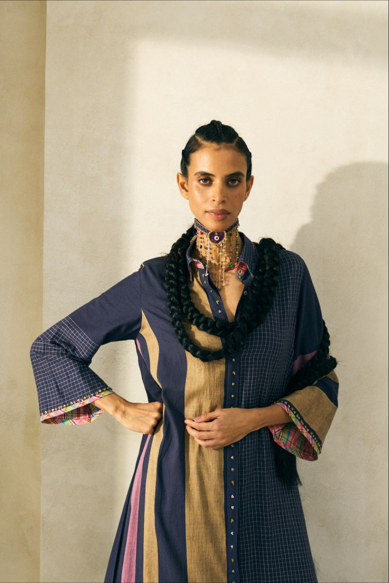 Taylor Set cotton by SWATTI KAPOOR in multi color for women Worldwide