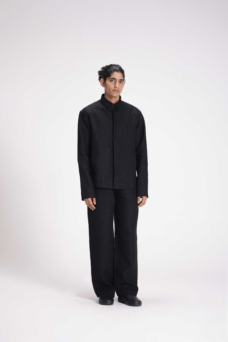 Linen Shirt with Patch Pockets linen by Turn Black in black color for women Worldwide