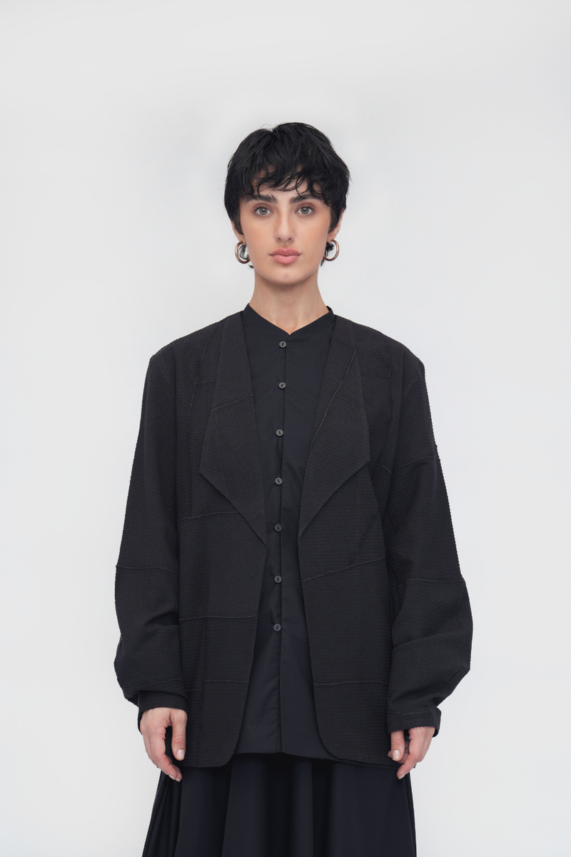Gatsal Overlay cotton by Turn Black in black color for women Worldwide
