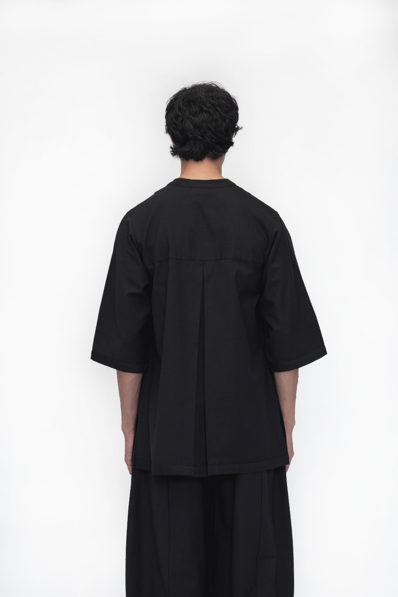 Lhoma Shirt cotton by Turn Black in black color for women Worldwide