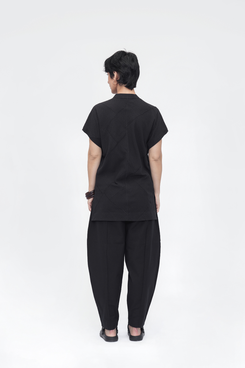 Kalsang Shirt cotton by Turn Black in black color for women Worldwide