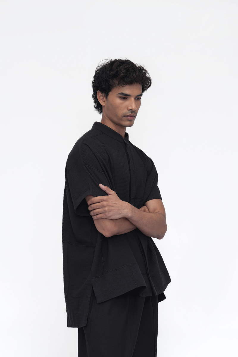 Kalsang Shirt cotton by Turn Black in black color for women Worldwide