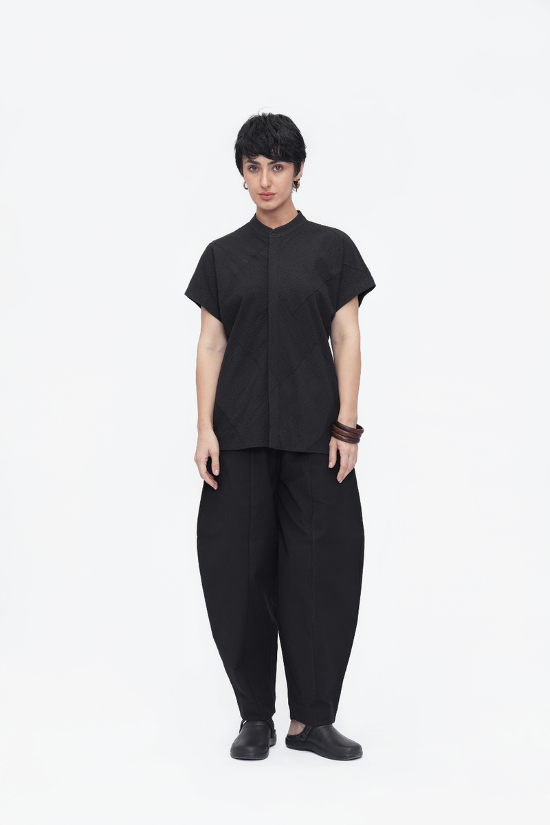 Kalsang Shirt cotton by Turn Black in black color for women Worldwide