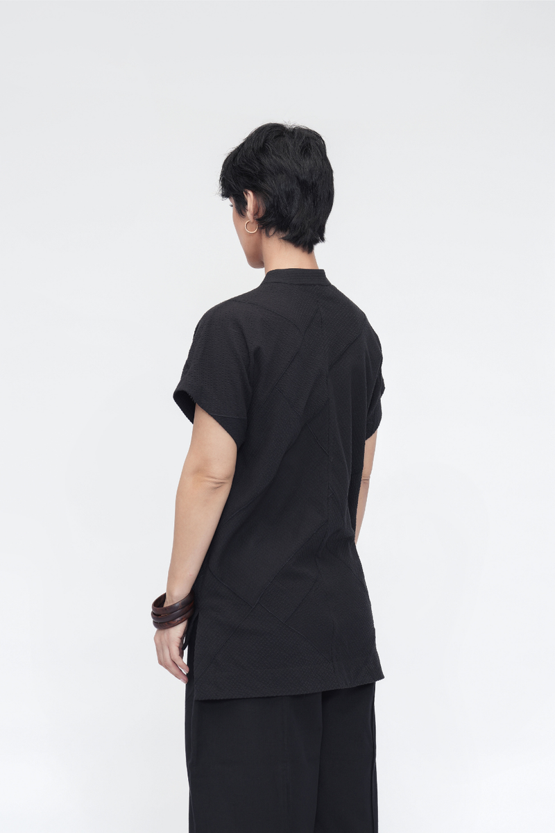 Kalsang Shirt cotton by Turn Black in black color for women Worldwide