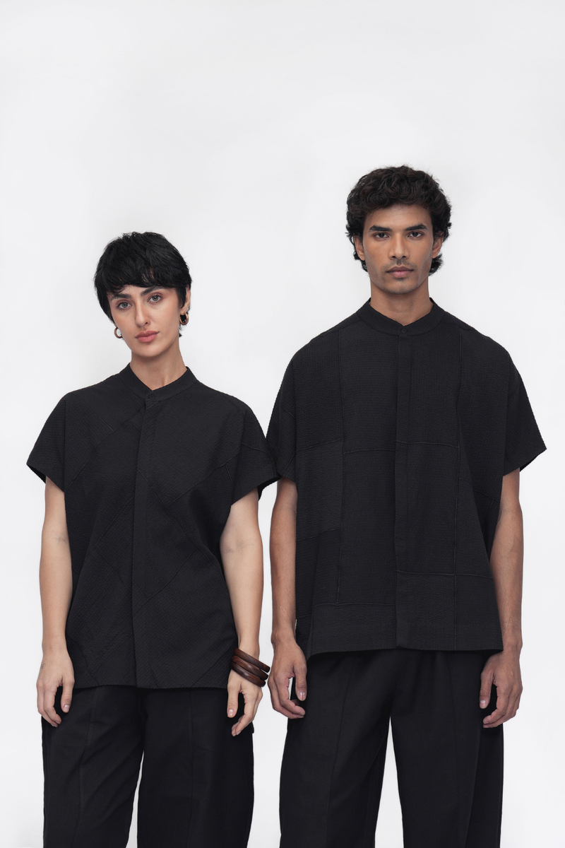 Kalsang Shirt cotton by Turn Black in black color for women Worldwide