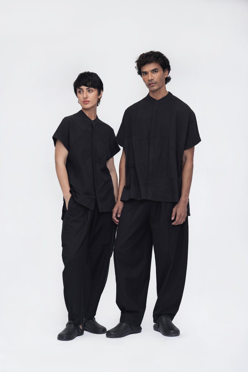 Kalsang Shirt cotton by Turn Black in black color for women Worldwide