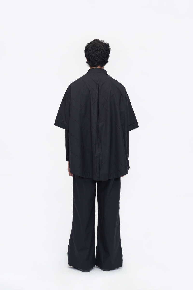 Tara Shirt poplin by Turn Black in black color for women Worldwide