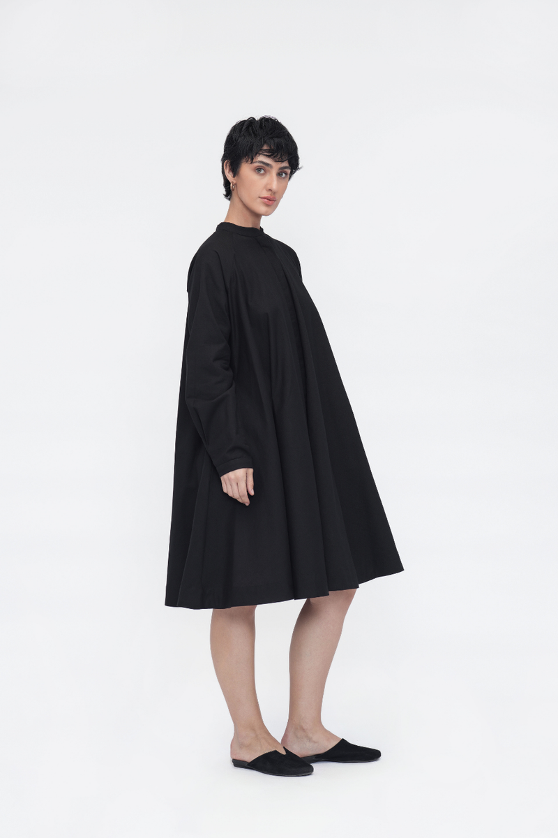 Yara Tunic cotton by Turn Black in black color for women Worldwide