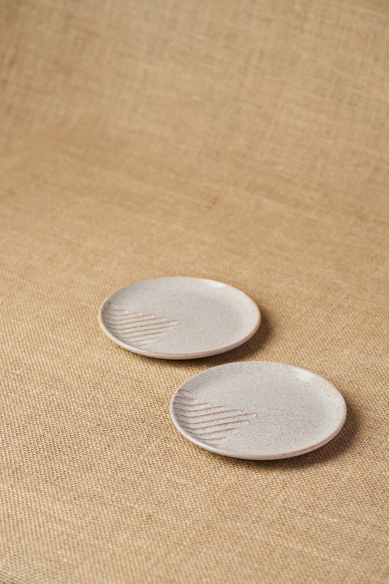 Tiger Hill Snack Plate (Set of-2)