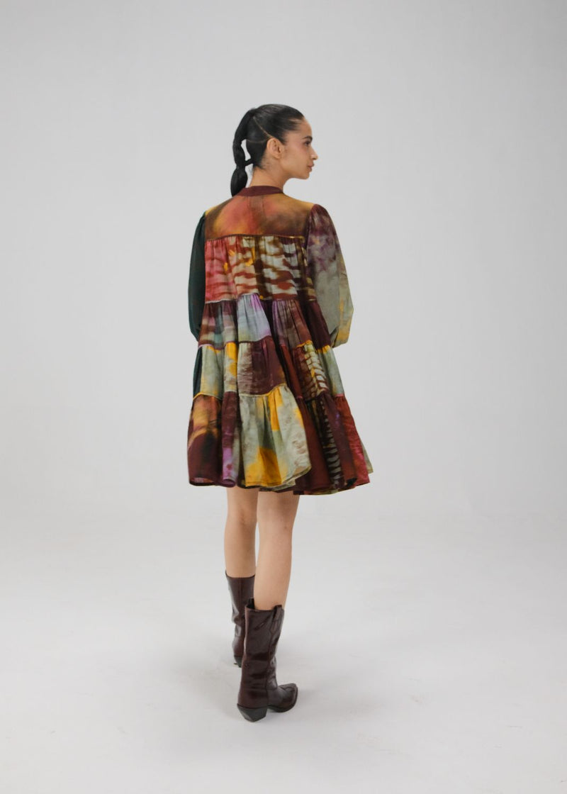 TIER DRESS-X-Ray cotton by CORD for women Worldwide