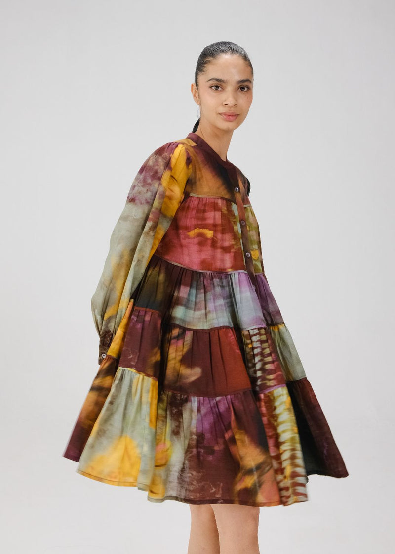 TIER DRESS-X-Ray cotton by CORD for women Worldwide
