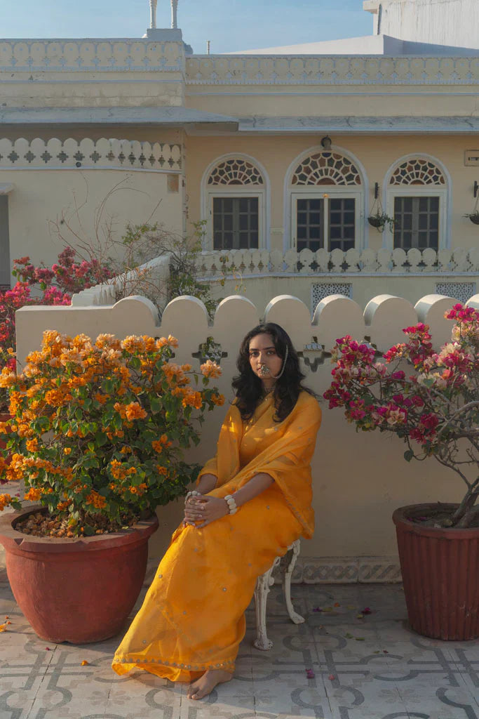 GULMOHAR (sari) Sarees by TOKREE for women Worldwide