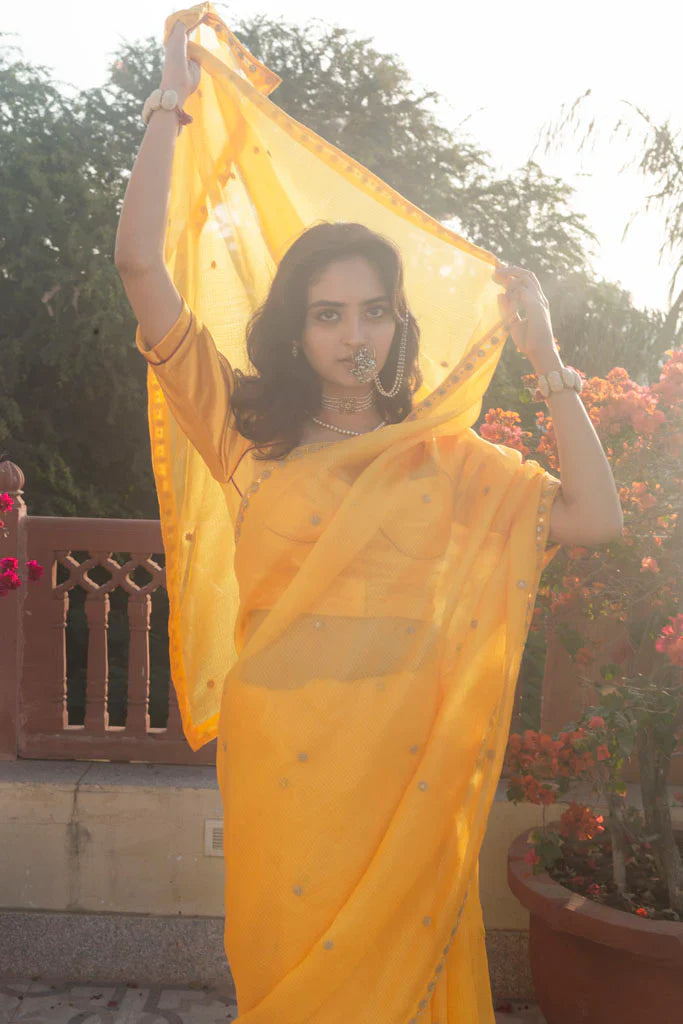 GULMOHAR (sari) Sarees by TOKREE for women Worldwide