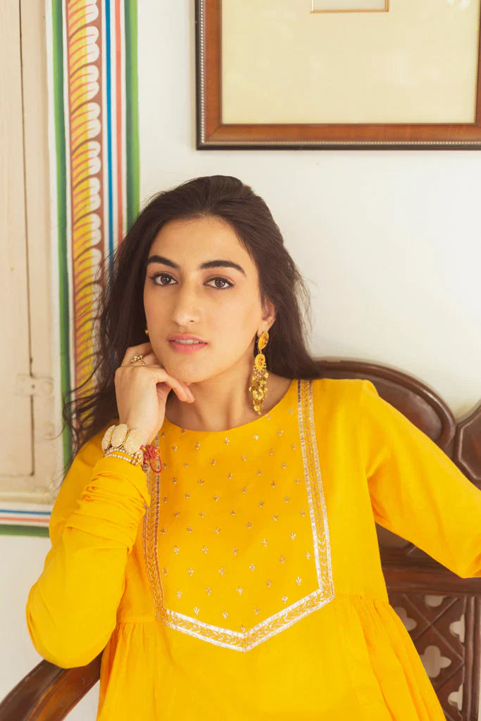 PĪLĀ (set of 3) Kurta Sets by TOKREE for women Worldwide