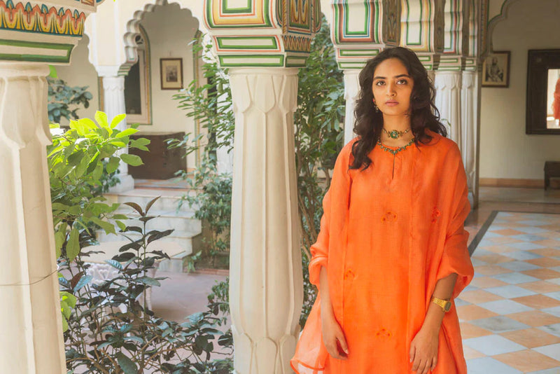 ARK (set of 3) Kurta Sets by TOKREE for women Worldwide