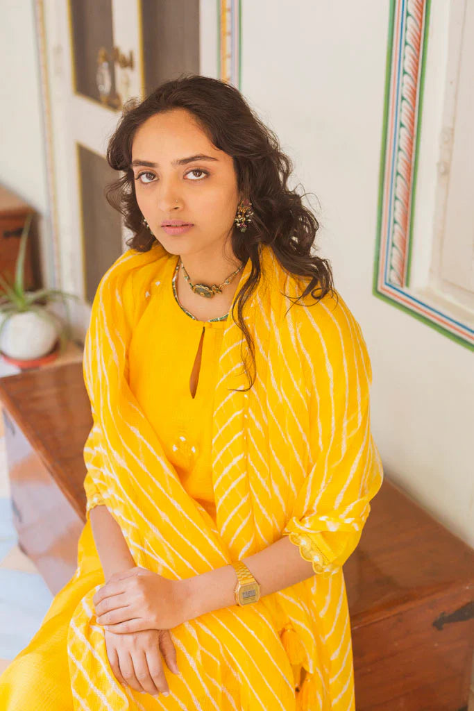 PITAMBARI (set of 3) Kurta Sets by TOKREE for women Worldwide