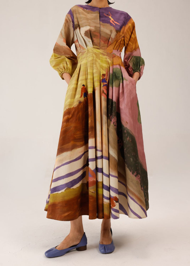 TOKYO DRESS - SWIMMERS cotton by CORD for women Worldwide